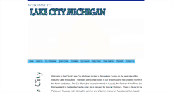 Desktop Screenshot of cityoflakecity.com